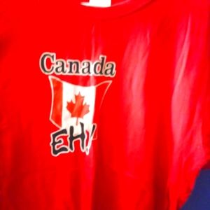 Everest Canadian t-shirt Xl 100% cotton, pre shrunk.